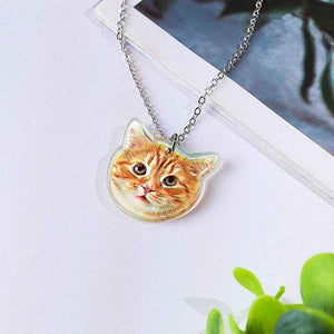 Personalized Pet Portrait Necklace – Custom Jewelry Gift for Pet Lovers - Customise Now
