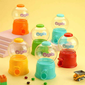 Personalized Mini Gashapon Candy Dispenser – Custom Name Birthday Gift for Kids - Customise Now