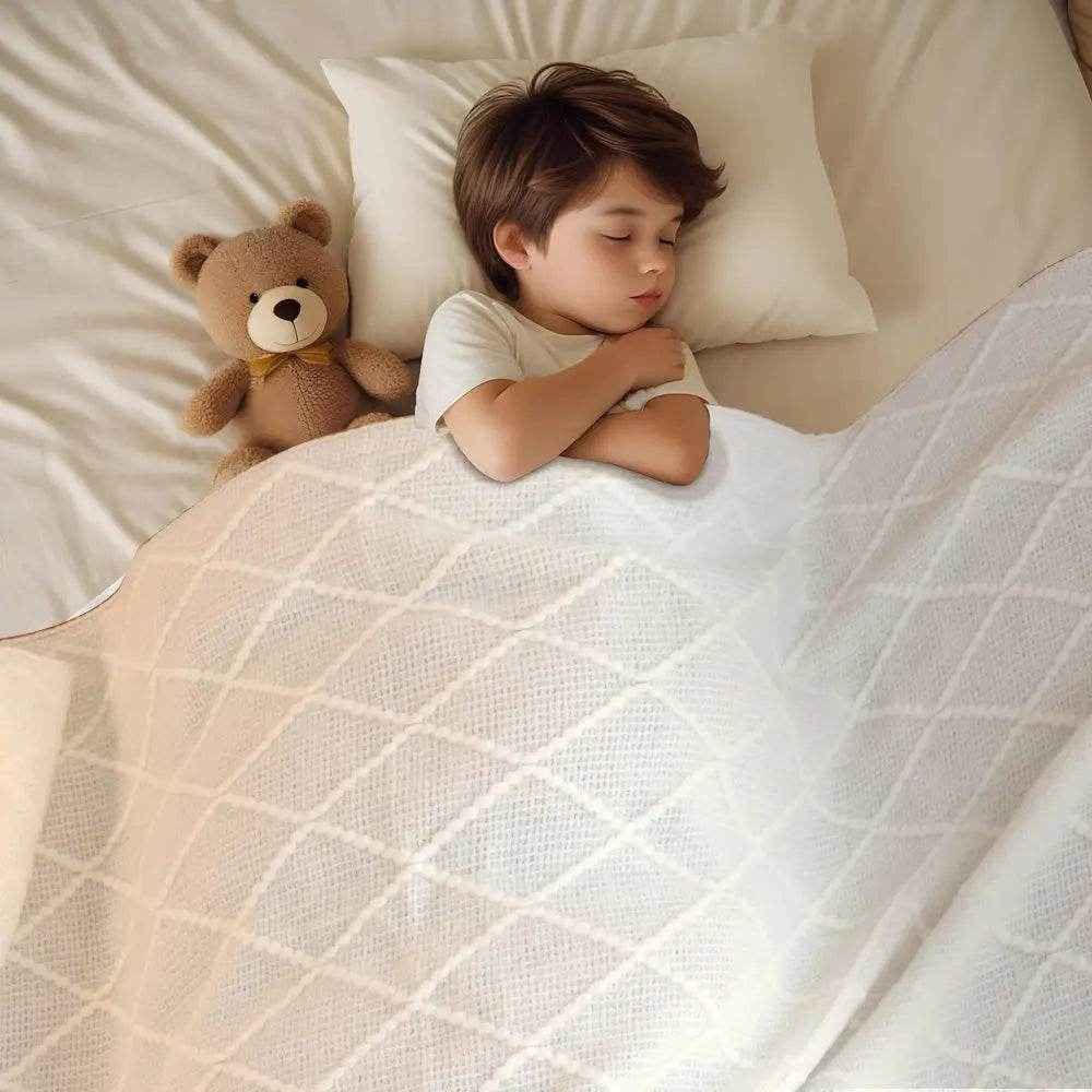 Personalized Tassel Blanket – Custom Embroidered Cozy Throw - Customise Now