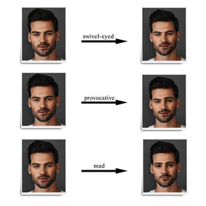 Custom Funny Character Expression Painting – Multiple Photo Personalized Art - Customise Now