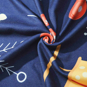 Personalized Couples Cartoon Blanket – Custom Names, Date & Season Number - Customise Now