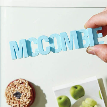 3D Printed Fridge Magnet with Custom Text – Personalized Kitchen Decor - Customise Now