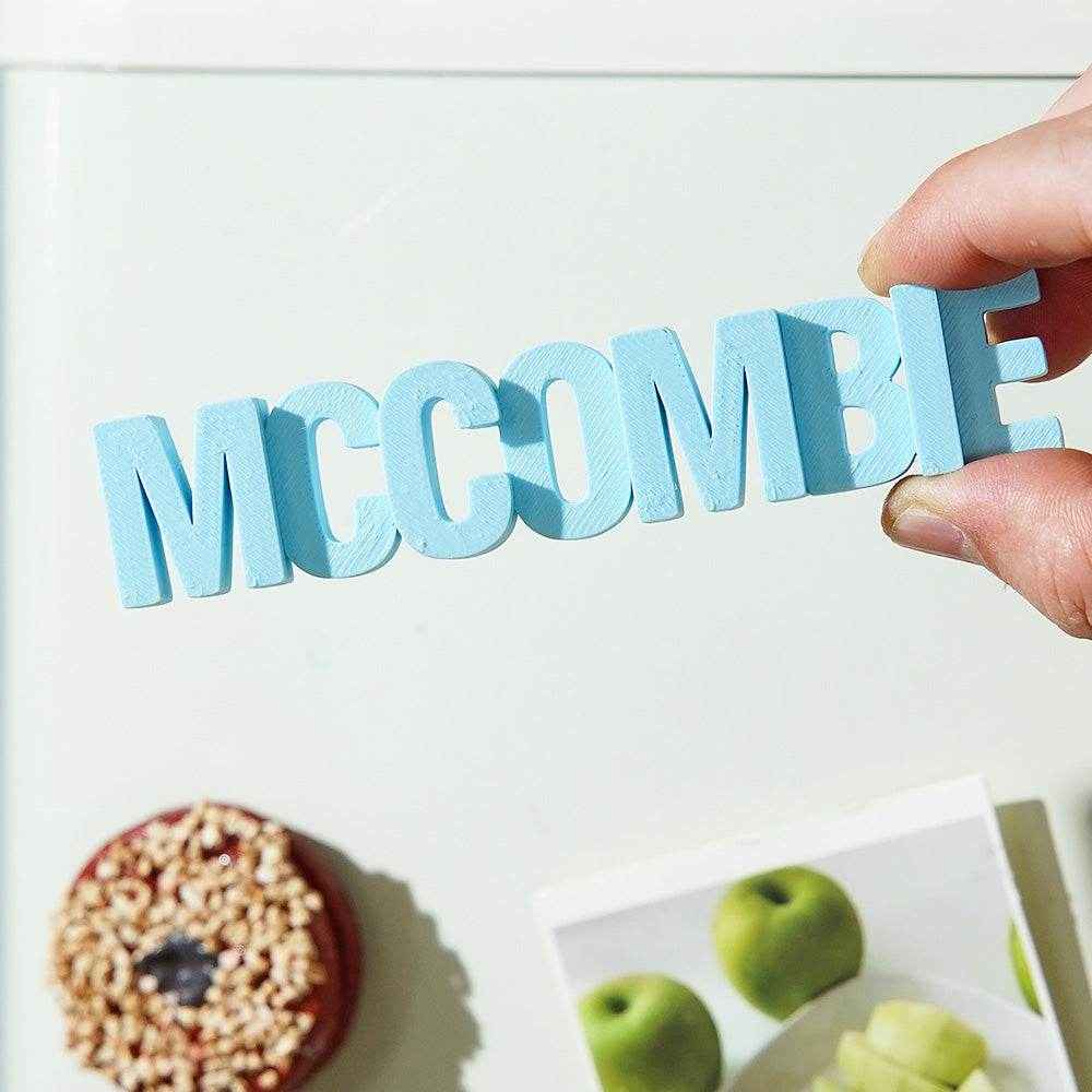 3D Printed Fridge Magnet with Custom Text – Personalized Kitchen Decor - Customise Now