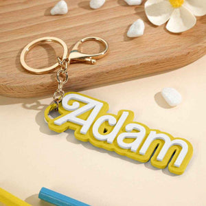 Custom Name Tag for Backpacks – Unique Personalized Bag Charm - Customise Now