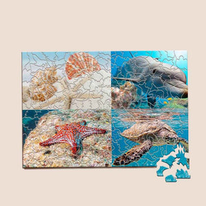 Personalized Wooden Jigsaw Puzzle – Custom Animal Shape Puzzle Gift - Customise Now
