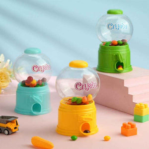 Personalized Mini Gashapon Candy Dispenser – Custom Name Birthday Gift for Kids - Customise Now