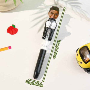 Personalized Boxing Pen with Face – Creative & Interactive Stress Relief Pen - Customise Now