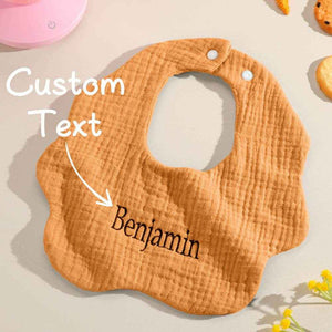Personalized Baby Bib with Embroidered Name – Custom Gift for Babies - Customise Now