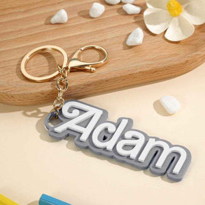 Custom Name Tag for Backpacks – Unique Personalized Bag Charm - Customise Now