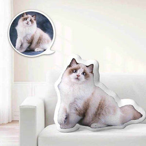 Pet Shaped Pillow – Personalized Gift for Cat & Dog Lovers - Customise Now