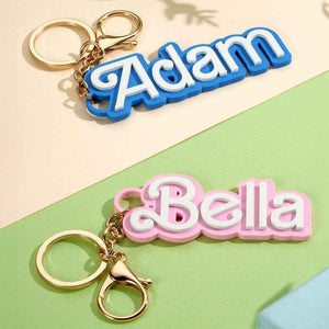 Custom Name Tag for Backpacks – Unique Personalized Bag Charm - Customise Now