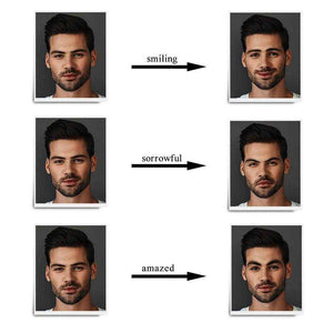 Custom Funny Character Expression Painting – Multiple Photo Personalized Art - Customise Now