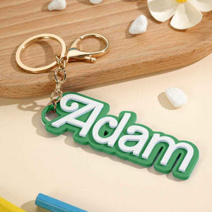Custom Name Tag for Backpacks – Unique Personalized Bag Charm - Customise Now