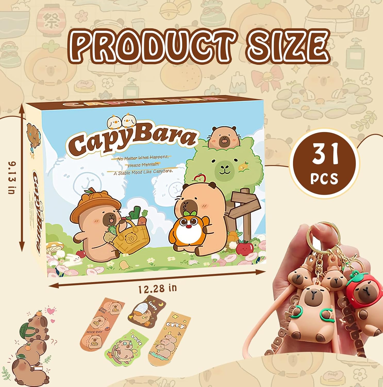 Capybara Christmas Advent Calendar – 24 Days of Festive Surprises
