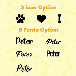 Personalized Pet Water Bowl – Custom Stainless Steel Feeding Dish for Pets - Customise Now