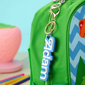 Custom Name Tag for Backpacks – Unique Personalized Bag Charm - Customise Now