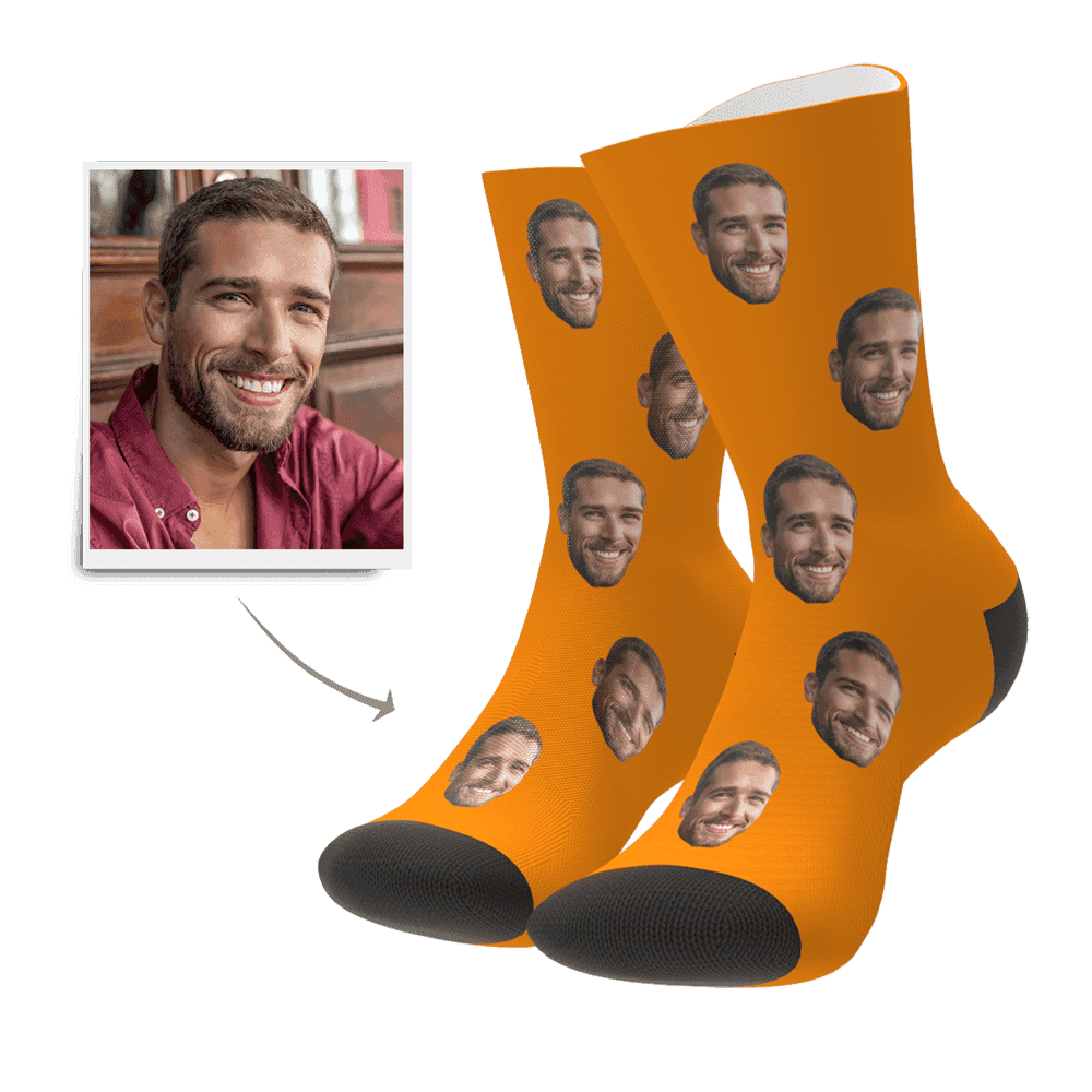 Custom Face Socks – Personalized Photo Socks for Fun & Unique Gifting - Customise Now