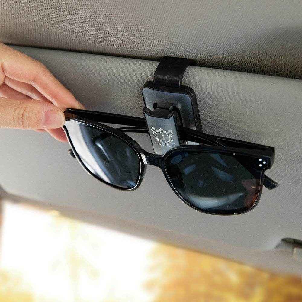 Personalized Name Car Sunglasses Holder – Custom Sun Visor Clip - Customise Now