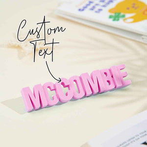 3D Printed Fridge Magnet with Custom Text – Personalized Kitchen Decor - Customise Now