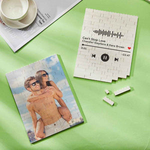 Personalized Vertical Rectangle Photo Brick – Custom Building Block Gift - Customise Now