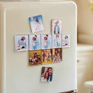 Personalized Fridge Magnets – Custom Acrylic Photo Squares - Customise Now