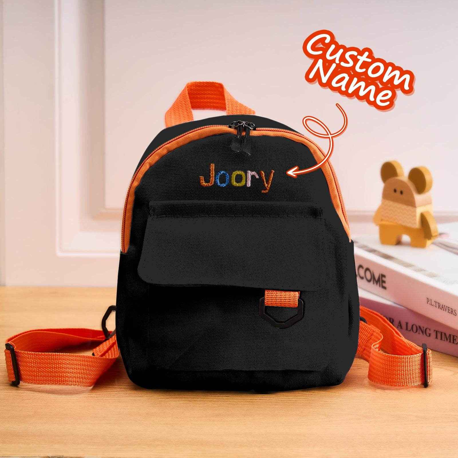 Personalized Mini Backpack with Embroidered Name – Custom Child’s School Bag - Customise Now