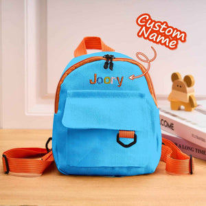 Personalized Mini Backpack with Embroidered Name – Custom Child’s School Bag - Customise Now