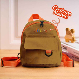 Personalized Mini Backpack with Embroidered Name – Custom Child’s School Bag - Customise Now
