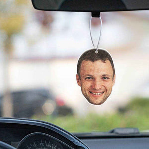 Custom Face Car Air Freshener – Personalized Rearview Mirror Ornament - Customise Now