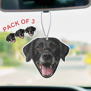 Custom Face Car Air Freshener – Personalized Rearview Mirror Ornament - Customise Now
