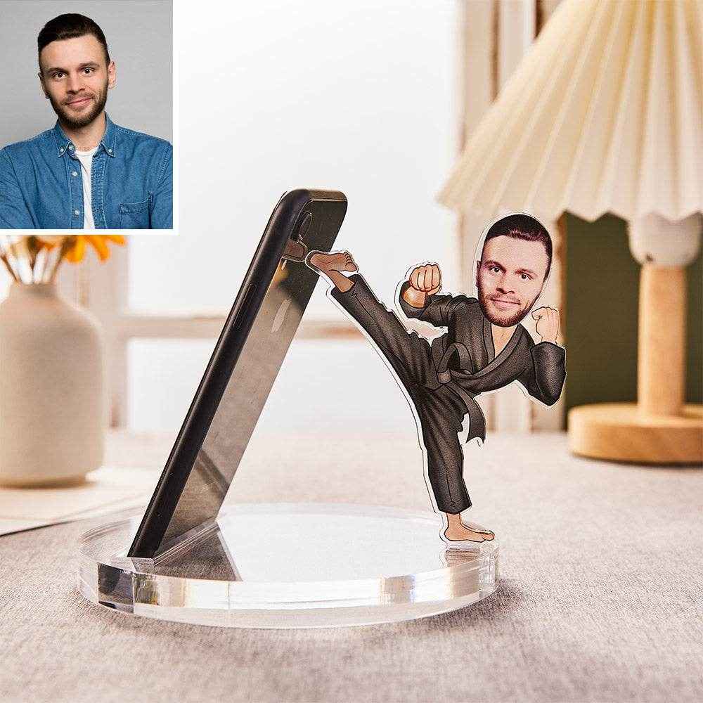 Personalized Photo Acrylic Phone Holder – Custom Fun Mobile Stand - Customise Now