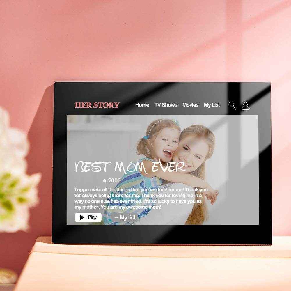 Custom Movie Poster Plaque – Personalized Photo & Text Gift for Her - Customise Now