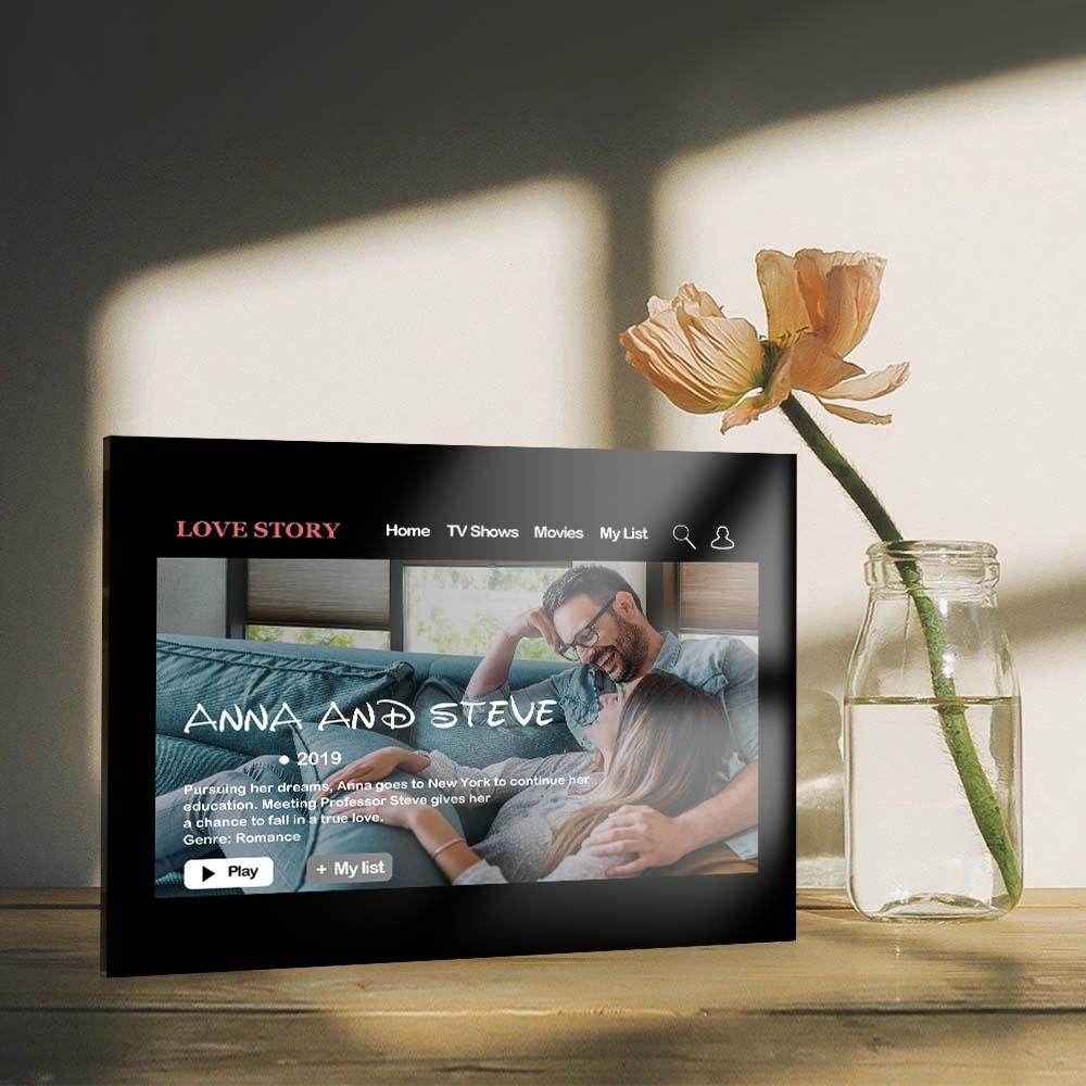 Custom Movie Poster Plaque – Personalized Photo & Text Gift for Her - Customise Now