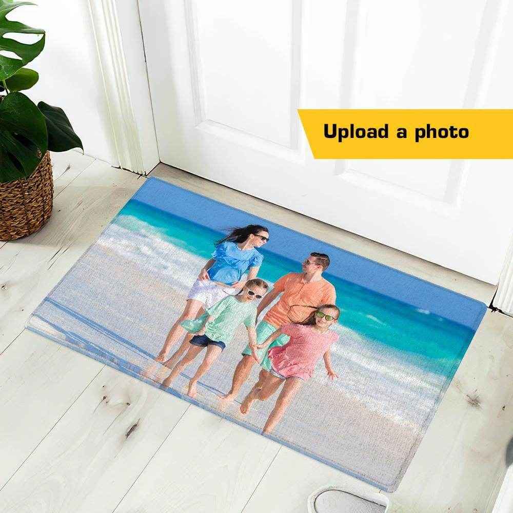 Custom Photo Door Mat – Personalized Welcome Mat with Picture - Customise Now