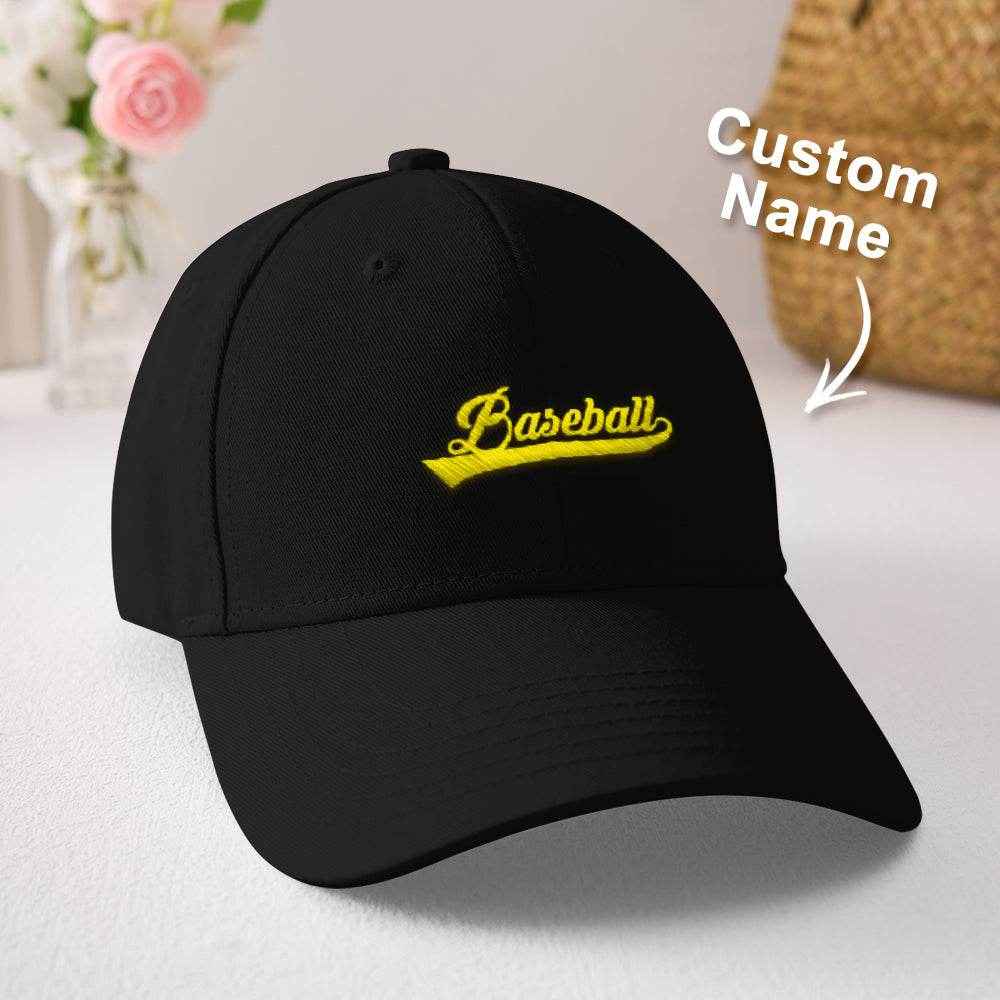Personalized Team Caps – Custom Embroidered Name Hat - Customise Now