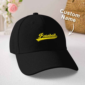 Personalized Team Caps – Custom Embroidered Name Hat - Customise Now