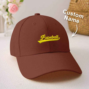 Personalized Team Caps – Custom Embroidered Name Hat - Customise Now
