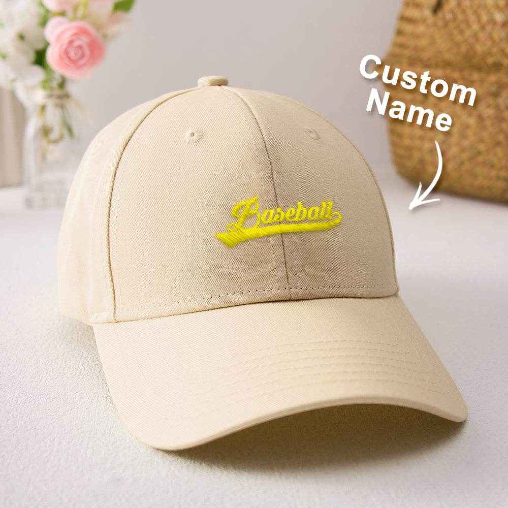 Personalized Team Caps – Custom Embroidered Name Hat - Customise Now