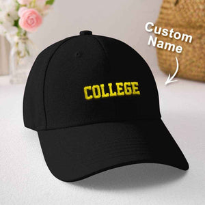 Personalized Team Caps – Custom Embroidered Name Hat - Customise Now