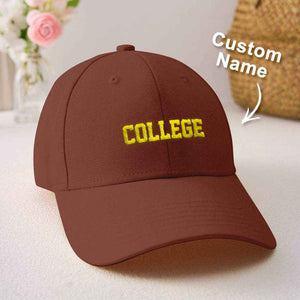 Personalized Team Caps – Custom Embroidered Name Hat - Customise Now