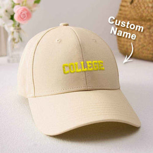 Personalized Team Caps – Custom Embroidered Name Hat - Customise Now
