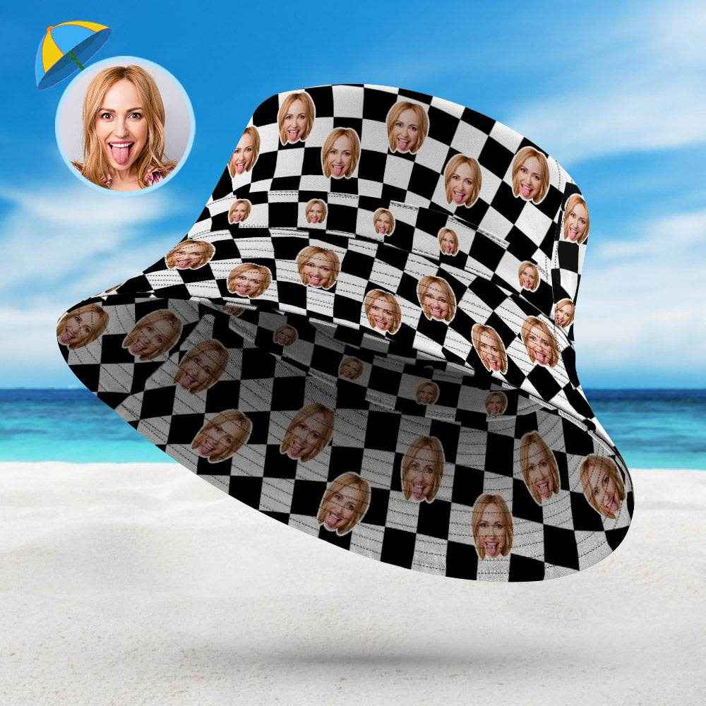 Custom Face Bucket Hat – Reversible Double-Sided Wear with Personalized Photo - Customise Now