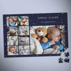 Custom Baby Photo Puzzle – 9-Picture Jigsaw Gift for Newborn - Customise Now