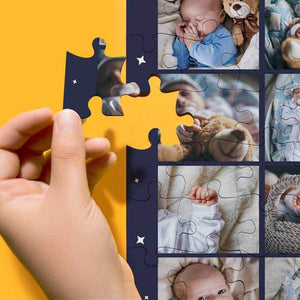 Custom Baby Photo Puzzle – 9-Picture Jigsaw Gift for Newborn - Customise Now