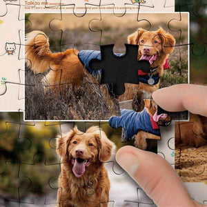 Custom Pet Jigsaw Puzzle – Personalized Photo Puzzle for Animal Lovers - Customise Now