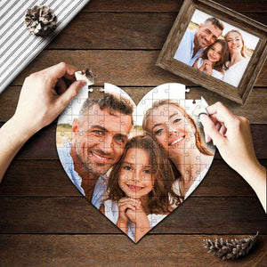 Custom Heart-Shaped Puzzle – Personalized with Your Own Design - Customise Now