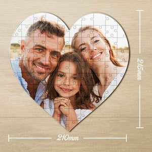 Custom Heart-Shaped Puzzle – Personalized with Your Own Design - Customise Now
