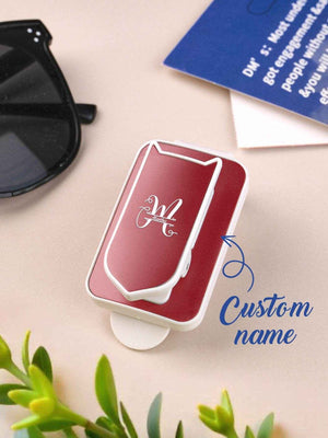 Personalized Name Car Sunglasses Holder – Custom Sun Visor Clip - Customise Now
