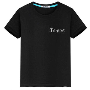 Personalized T-Shirt with Embroidered Name – Custom Gift for Kids - Customise Now