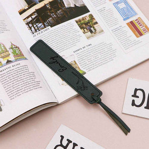 Custom Name Bookmark with Birth Month Flower – Personalized Floral Gift for Book Lovers - Customise Now